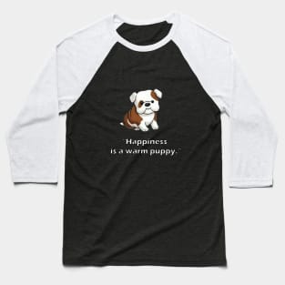 warm puppy Baseball T-Shirt